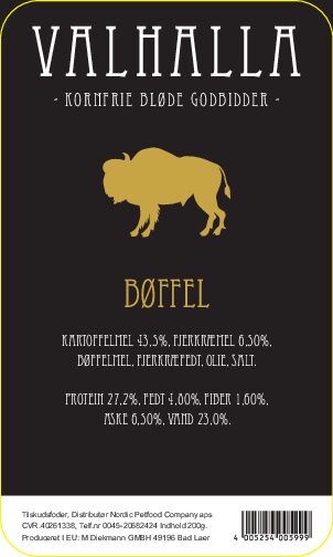 Valhalla Treats m. bøffel