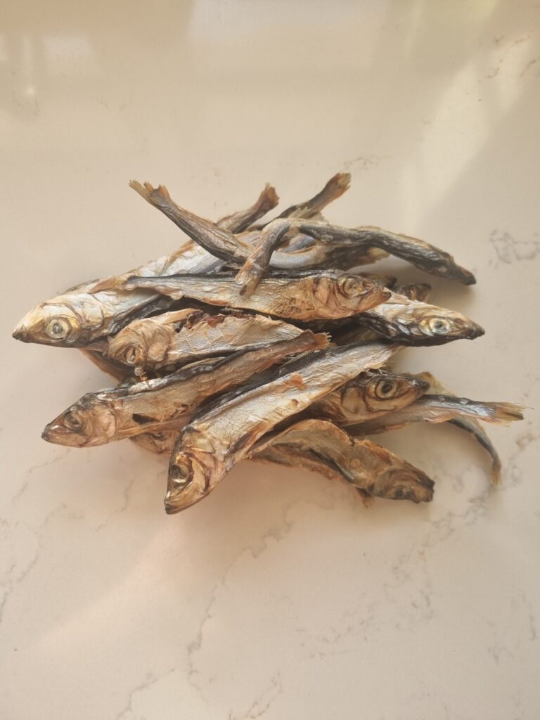 Tørret Østersøsild 100g.